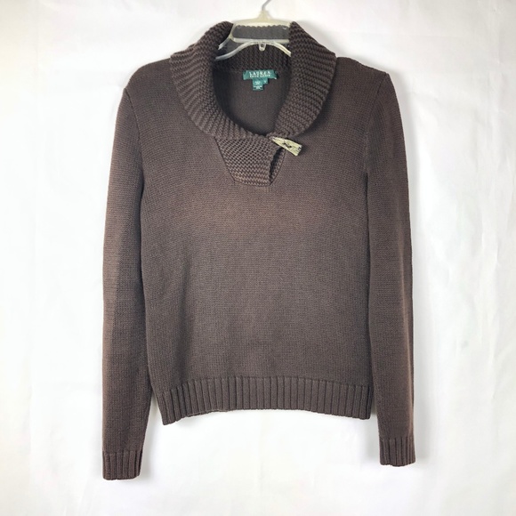 Ralph Lauren Sweaters - Ralph Lauren Women's Shawl Collar Sweater 61E